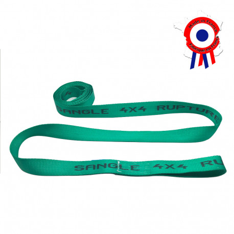 6-tonne 5-metre x 50-mm towing strap No. 0 "Special 4x4" - Cobaltix