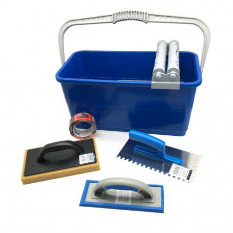 PRO kit with 25-litre special grout tray + 4 accessories - Diamwood Platinum