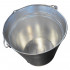 Galvanised steel bucket 15 litres with handle - 667015 - Beast