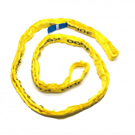 Strop sintetico B 22 Lunghezza tesa: 3 metri CU: 3000 Kg Giallo NF-EN 1492-2 coeff. 7.1 - Cobaltix