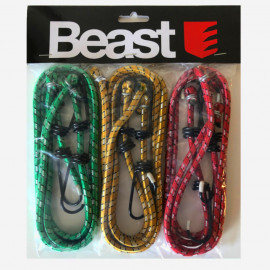 Assortimento di 6 tenditori con ganci L. 800 mm - 870286 - Beast