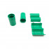 15 connection sleeves for electrical conduit and tube D. 25 mm x L. 50 mm (Green) - 100% French - D-Work