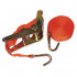 Ratchet lashing strap with closed hooks 4.5 M x 37 mm - 500 Kg - 871160 - Beast