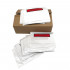 1000 self-adhesive document pouches 158 x 116 mm with "Documents ci-inclus" printed on - D-Work