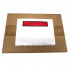 1000 self-adhesive document pouches 158 x 116 mm with "Documents ci-inclus" printed on - D-Work