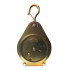 Click-hook pulley with safety catch C.M.U (max.): 100 kg for rope D. 20 to 26 mm - D-Work