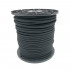 Elastic bungee cord in coil D. 8 mm x L. 100 metres high quality and anti UV - Black - D-Work