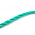 Cordage polypropylène bandelette Anti UV D. 8 mm x L. 25 mètres Rupt. 1010 Kg EN 699 - Vert (en écheveau) - D-Work