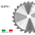 HM Circular Saw Blade D. 235 x Al. 30 x Thickness 2,8/1,8 mm x Z24 Alt for Wood - ELETH I - FIRST ITALIA