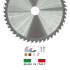 Hoja de sierra circular HM D. 210 x Al. 30 x Espesor 2,8/1,8 mm x Z48 Alt para madera - ELETH II - FIRST ITALIA