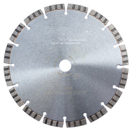 Disco diamantado AQUARIUS D. 230 x Al. 22,23 x Ht. 10 mm - hormigón armado, hormigón, materiales de construcción - Diamwood