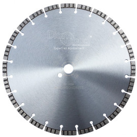 Disco diamantado AQUARIUS D. 350 x Al. 25,4 x Ht. 10 mm - hormigón armado, hormigón, materiales de construcción - Diamwood