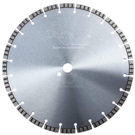 Diamond disc AQUARIUS D. 350 x Al. 25,4 x Ht. 10 mm - reinforced concrete, concrete, building materials - Diamwood