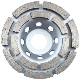 DINO diamond facing plate D. 100 x Al. 22,23 x Ht. 4,8 / 5 mm - concrete, building materials - Diamwood