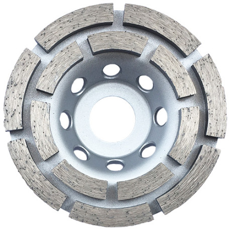 DINO diamond facing plate D. 100 x Al. 22,23 x Ht. 4,8 / 5 mm - concrete, building materials - Diamwood