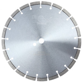 BLACK CROW pro diamond disc D. 300 x Al. 20 x Ht. 10 mm - granite, marble, stone, reinforced concrete - Diamwood Platinum