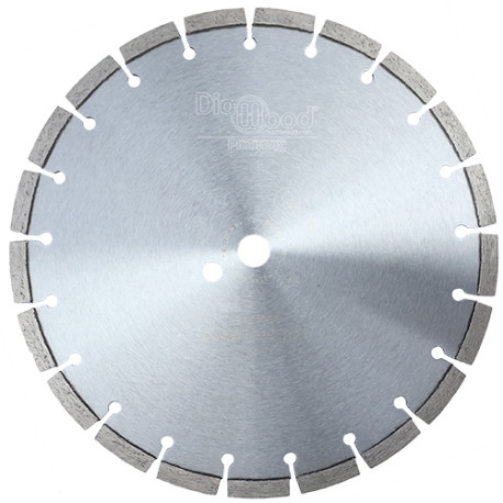 BLACK CROW pro diamond disc D. 300 x Al. 20 x Ht. 10 mm - granite, marble, stone, reinforced concrete - Diamwood Platinum