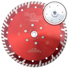 ULTRA SONIC pro diamond disc D. 230 x M14 flange x Ht. 10 mm - tile, granite, reinforced concrete - Diamwood Platinum