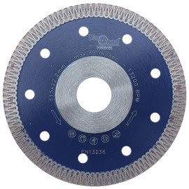 Diamond disc pro SCORPION D. 115 x Al. 22,23 x Ht. 8,5 x ép. 1,3 mm - porcelain stoneware, granite, marble - Diamwood Platinum