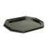 10 Black Octagonal Display Trays 46 x 30 cm Sturdy and Elegant PET Plastic - D-Work