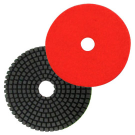 Diamond polishing pad with self-gripping water D.100 mm x Gr. 1500 - Granite, marble, natural stone - Diamwood Platinum