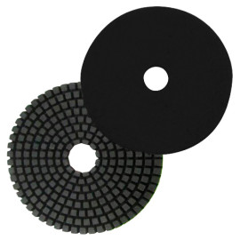 Diamond polishing pad with self-gripping water D.100 mm x Gr. BUFF - Granite, marble, natural stone - Diamwood Platinum