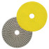 D.125 mm x Gr. 200 self-gripping dry diamond polishing pad - Concrete - Diamwood Platinum