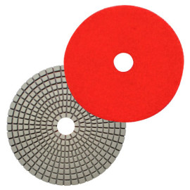 Diamond dry polishing pad, self-gripping D.125 mm x Gr. 1500 - Concrete - Diamwood Platinum