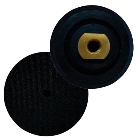 Flexible pad for self-gripping diamond polishing pad - D.125 mm x M14 - Diamwood