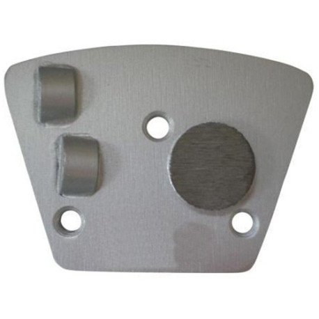 Diamond round sanding segment + PCD with 3 holes M6 connection right rotation - glue, mastic, bitumen, epoxy, paint - Diamwood