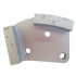 PCD diamond sanding segment with 3 holes M8 connection - glue, putty, hard coatings - Diamwood