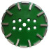 Diamond surfacing plate 20 segments D. 250 x Ht. 10 mm universal fixing - fresh concrete, abrasive materials - Diamwood