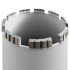 Diamantbohrkrone Pro mit Wasser D. 25 x Lu. 400 x Ht. 10 mm x Q. 1" 1/4 - Stahlbeton, Beton - Diamwood Platinum