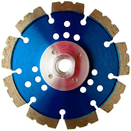 Diamond disc turbo Pro ORION D. 125 x flange M14 x Ht. 10 mm - reinforced concrete, granite, natural stone - Diamwood Platinum