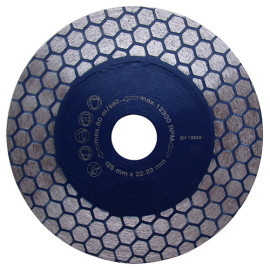 Disco da taglio e smerigliatura diamantato SURF & CUT D.125 Al. 22,23 mm - Gres porcellanato