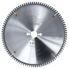 HM circular saw blade micrograin Alu-metal D. 250 x Al. 30 x ép. 3,2 mm x Z80 TP Neg - Diamwood Platinum