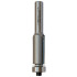 Fresa recta micrograno HM + rodamiento D. 12,7 x Lt. 67 x Lu. 25,4 x Q 6 mm x Z2 - Diamwood Platinum