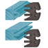 Set of 2 profile counter-irons Ht. 48 x 5.3 mm profile / counter-profile A232 for router tool holders - Diamwood Platinum