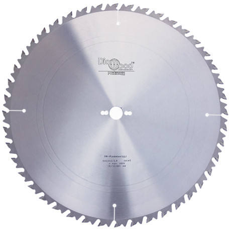 Lame de scie circulaire HM débit D. 500 x Al. 30 x ép. 4,0 mm x Z44 Alt + AR - Diamwood Platinum