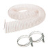 2.5 M PU suction hose, copper-plated steel, D. 100 mm + 2 hose clamps - DW-257258001 - Diamwood