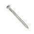 Bucket of 1000 A2 STAINLESS STEEL Decking Screws, Reduced Head Notched, TX25, D. 5 x 50 mm + Bit Free - D-Work