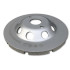 DINO diamond facing plate D. 125 x Al. 22,23 x Ht. 4,8 / 5 mm - concrete, building materials - Diamwood