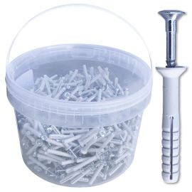 600 NHS Countersunk Dowels D. 5 x Lt. 35 mm with Countersunk Head Screws (in bucket) - D-Work