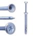 200 NHS Countersunk Dowels D. 6 x Lt. 60 mm with Countersunk Head Screw (in bucket) - D-Work