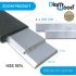 Set di 2 ferri da stiro PRO 510 x 30 x 3 mm in acciaio HSS 18% (i 2 ferri) - Diamwood