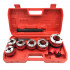 Set di 9 pezzi fustelle 1/4", 3/8", 1/2", 3/4", 1", 5/4" per idraulici - 623090 - Beast