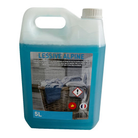 Lessive senteur Alpine en bidon de 5 litres (150 lavages) - D-Work