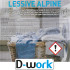 Detergente con aroma alpino en botes de 5 litros (150 lavados) D-Work