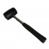 Rubber mallet D. 50 mm 480G steel-plastic handle - 136600 - Beast