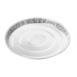 140 Aluminium Tourtières 18 ml D. 50 x H. 15 mm Practical, Resistant and Disposable for Cooking and Freezing - D-Work